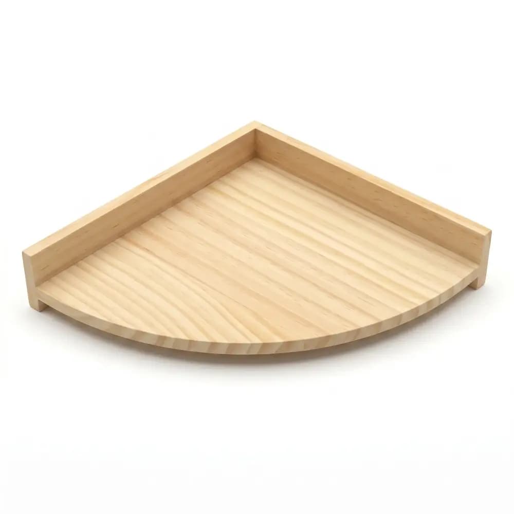Wooden platform for birds
