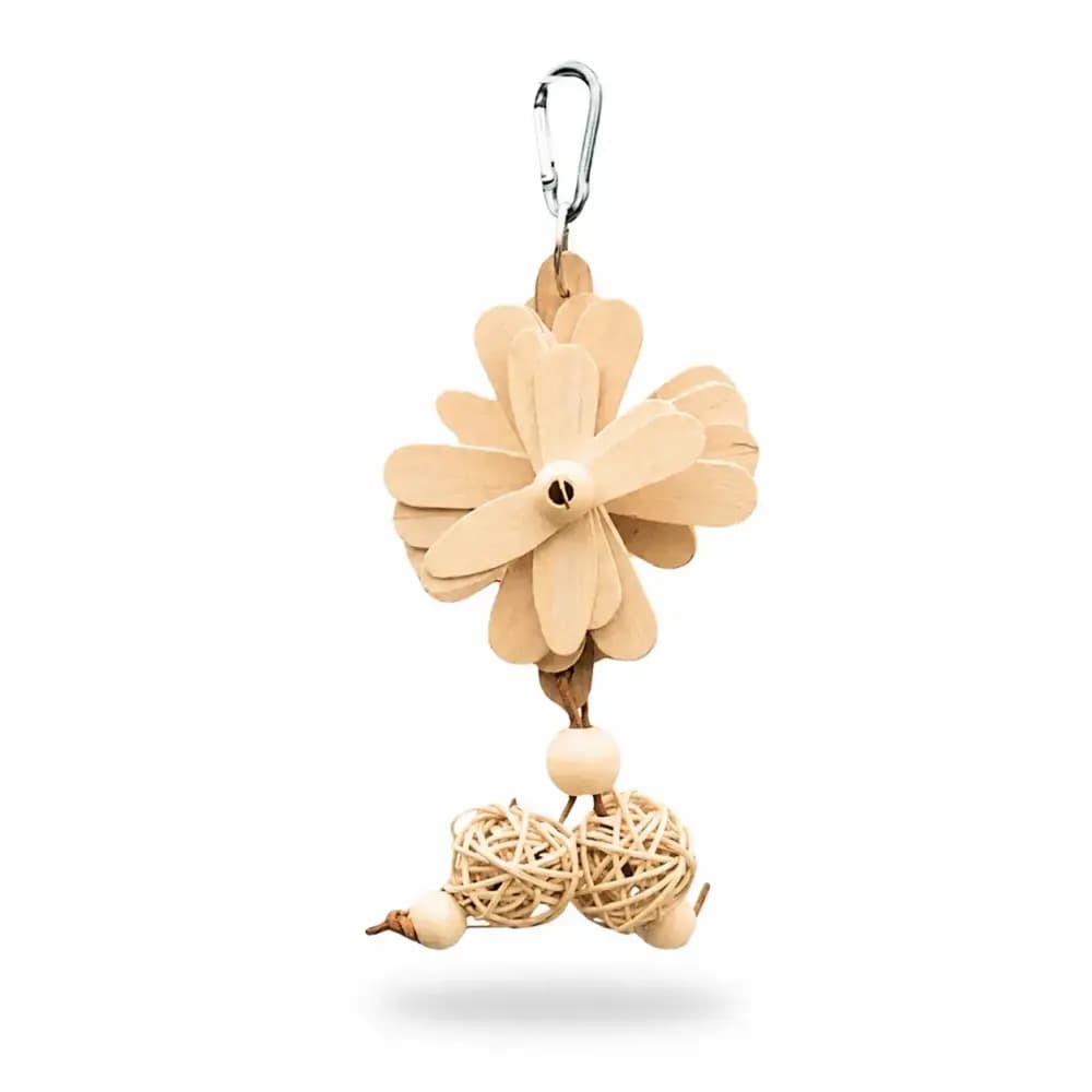 Wooden bird toy