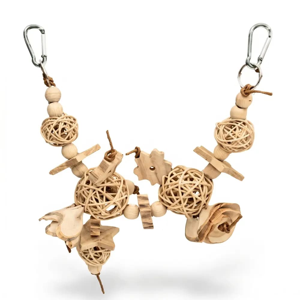 Wooden bird toy
