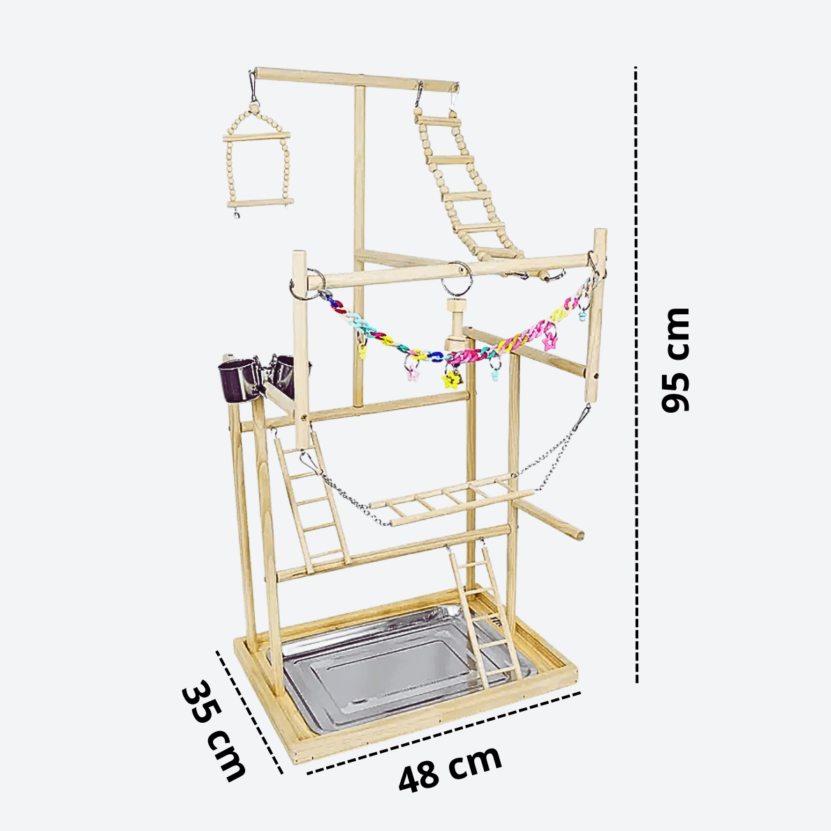 Bird play platform