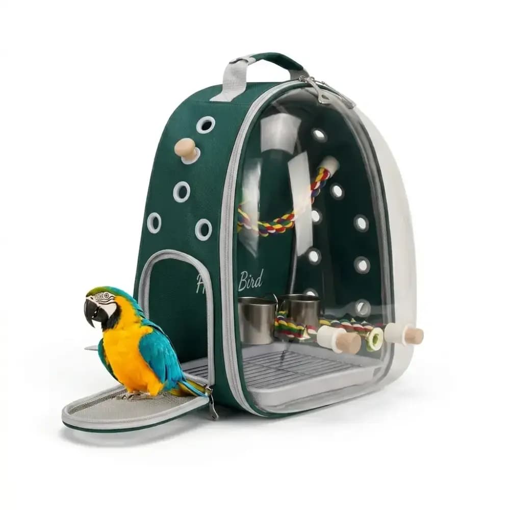 Backpack bird carrier