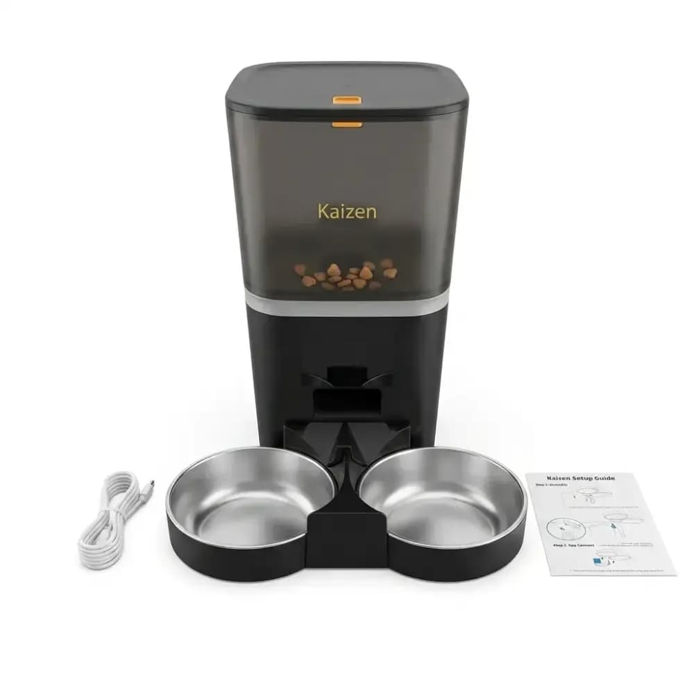 Automatic Cat Food and Water Dispenser – Smart Timer and Scheduling