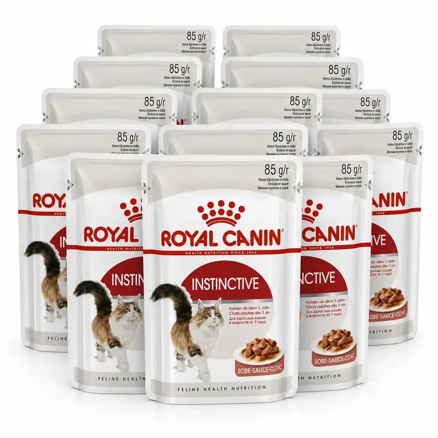 Royal Canin Instinctive Gravy Wet Food for Adult Cats 12×85 g